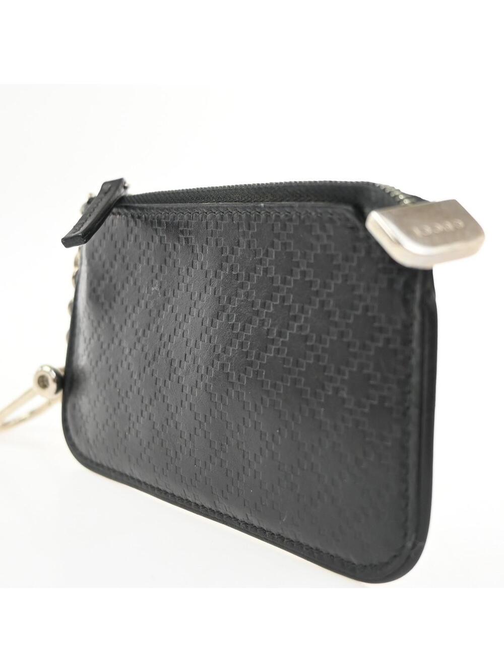 Gucci Logo Diamante Compact Coin Wallet #264506G10B - Picture 2 of 14